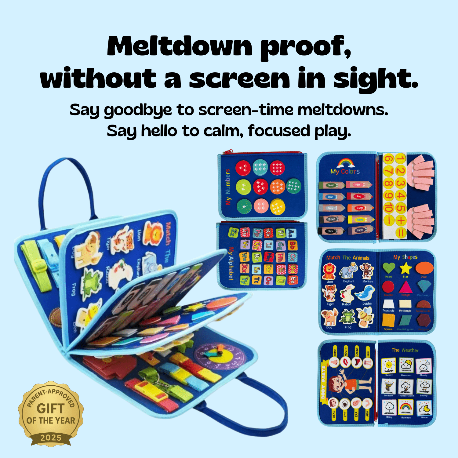 Toddlr™ | Sensory Learning Busy Board